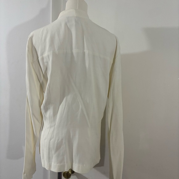 Vtg Dani Michaels Victorian Ivory Button Down Blouse Sz 12 Coquette Bridal Fairy - Picture 6 of 14